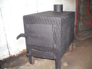 Печь самодельная