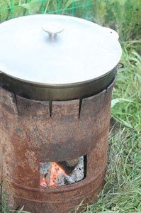 Металлическая печь