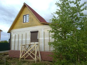 Теплоизоляция дома из дерева