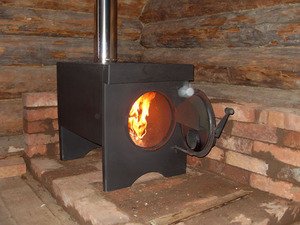 Самодельные печи для гаража