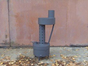 Печь на отработанном масле