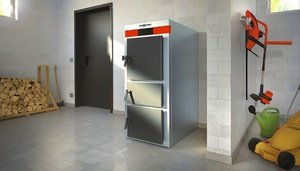Пиролизный отопительный котел