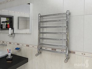 Установка полотенцесушителя