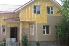 Утепление дома снаружи
