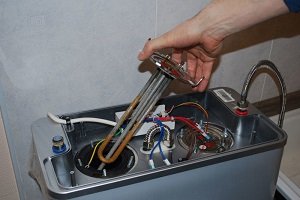 Замена тэна в водонагревателе Термекс: особенности разборки агрегата и проверки на неисправности
